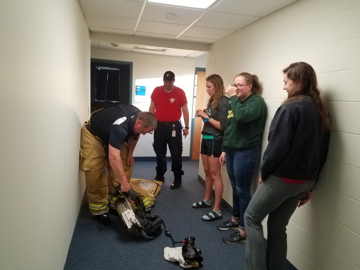 EMT’s Train With Potsdam Fire Potsdam Volunteer Rescue Squad